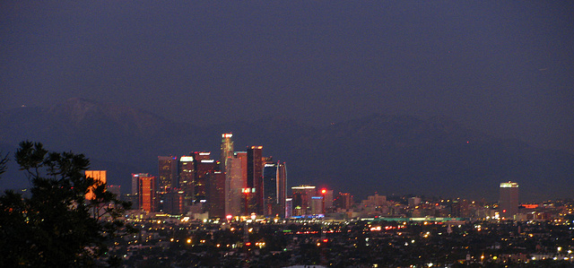 Downtown L.A. viewed from Baldwin Hills (2609)