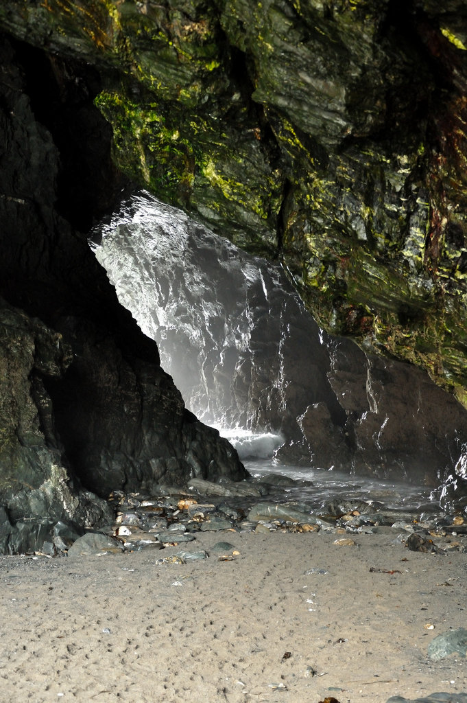 Merlins Cave - Tintagel 110908