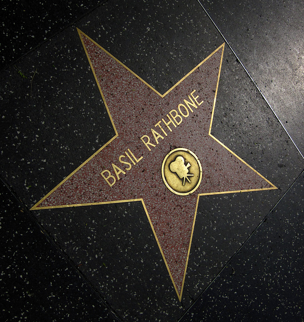 Great L.A. Walk (1324) Basil Rathbone