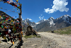 The road over Kunzum La (4600m)