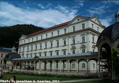 Sadova Kolonada, Picture 3, Edited Version, Karlovy Vary, Karlovarsky Kraj, Bohemia (CZ), 2011