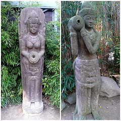 Indische Skulpturen im Zoo Leipzig