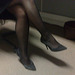 Lady Bergham en talons hauts / Lady Bergahm's high heels / Photo originale