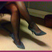 Lady Bergham en talons hauts / Lady Bergahm's high heels / 14 novembre 2011 - Avec ma touche / Enhanced with my personal touch