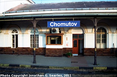 Nadrazi Chomutov, Picture 3, Edited Version, Chomutov, Ustecky Kraj, Bohemia (CZ), 2011
