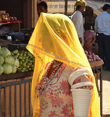 Tribal woman. Thar Desert India