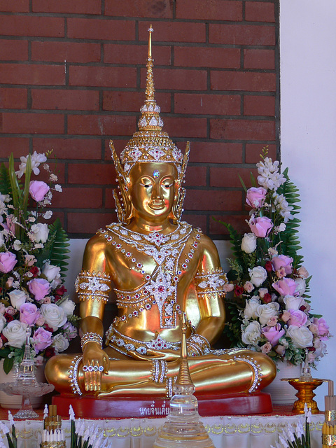Im Buddhistischen Meditationszentrum Opf.