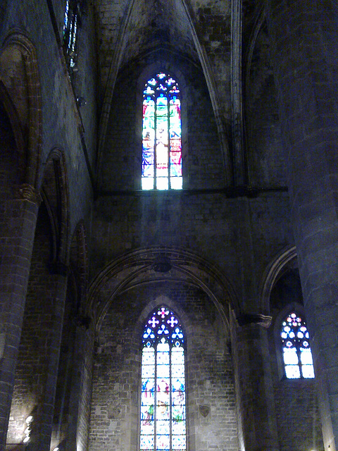 Barcelona: Catedral de Sta. María del Mar.