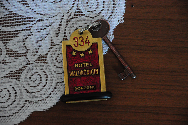My hotel room key