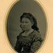Tintype of Girl in Plaid Dress, Norristown, Pa. (Cropped)