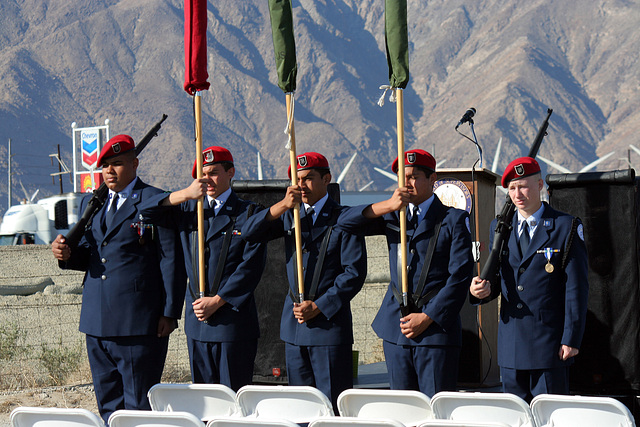 AFROTC at I-10 Overpasses Ribbon Cutting (3332)