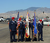 AFROTC Color Guard at I-10 Overpasses Ribbon Cutting (3365)