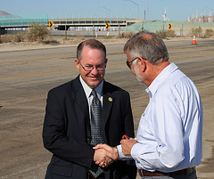 Councilmember Matas & Al Schmidt at I-10 Overpasses Ribbon Cutting (3340)