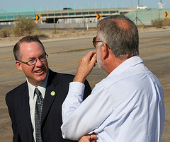 Councilmember Matas & Al Schmidt at I-10 Overpasses Ribbon Cutting (3342)