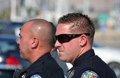 DHS Police at I-10 Overpasses Ribbon Cutting (3408)