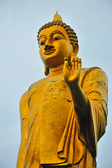 Modern Buddha image in Loei province
