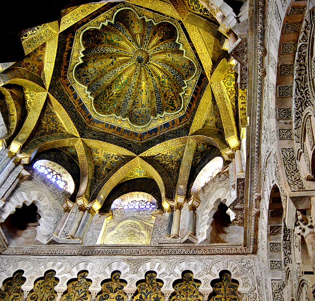 Cúpula de la mezquita de Córdoba.