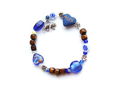 blue bear bracelet