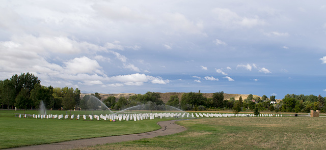 Miles City, MT veterans cemetery  (0500)