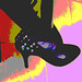 Lady 70 /  Escarpins et pantalons de cuir -Leather pants and high heels /  29 décembre 2011 - Recadrage postérisé