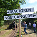 Oldtimerfestival Ravels 2013 – < Tractoren  Voetgangers >