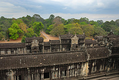 The second gallery of Angkor Wat
