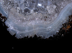 Agathe bleue-Géode de quartz (2)