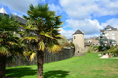 Quimper 2014 – City wall with the Tour Névet