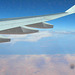 Sahara côté atlantique, vue du ciel