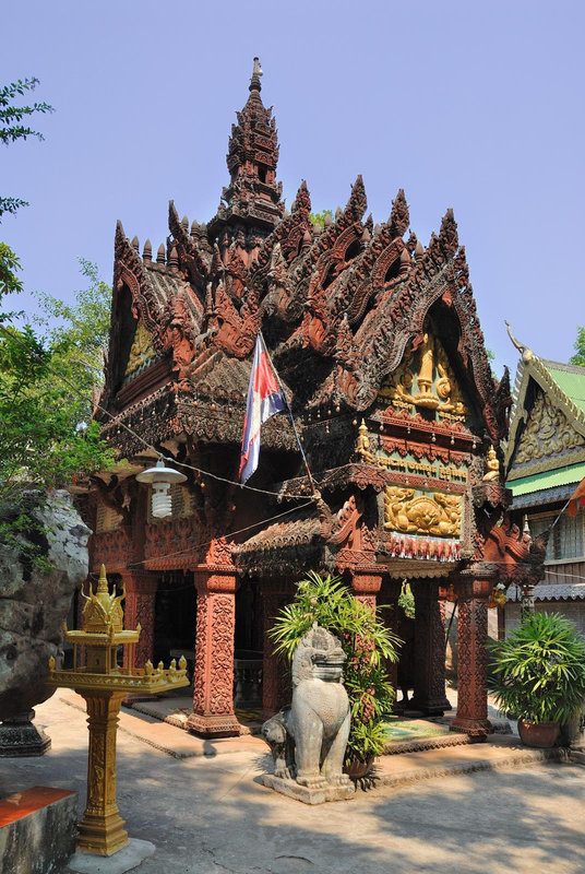 An holy shrine at Preah Ang Thom