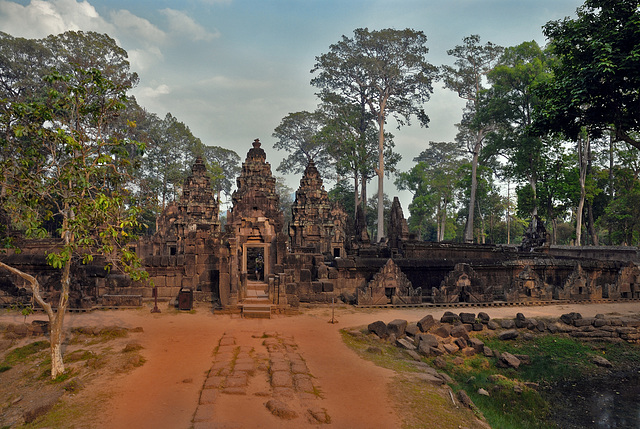 Entry tower of the temple complex