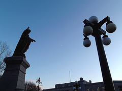 Sacré-Coeur du lampadaire / Street lamp Sacred Heart - 30 novembre 2011