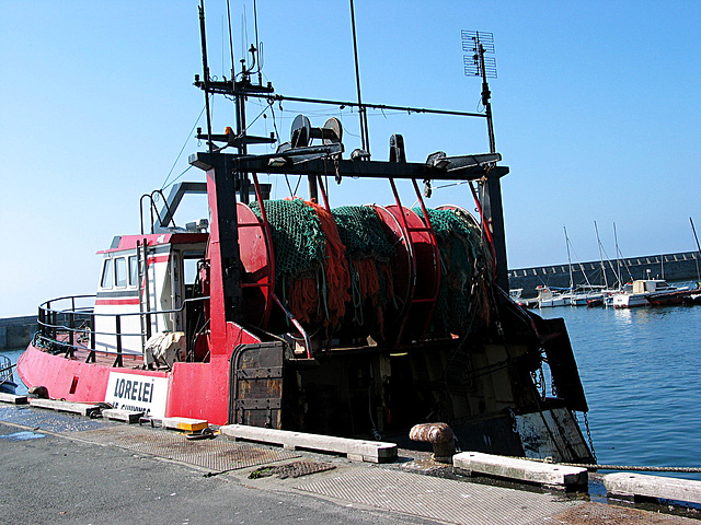 Loreley im Hafen von Lesconil