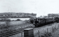 From Dodnor Lane IOW - Newport to Cowes rail line August 1962