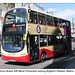 Brighton & Hove Buses no. 408 at Brighton station - 2.4.2013