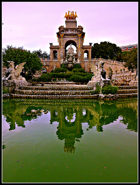 Barcelona: parque de la Ciutadella.