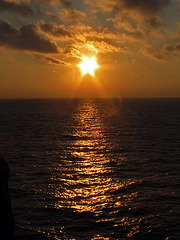 IMG 3972 Sunset auf See