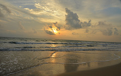 Indian Ocean sunrise