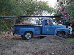 Old mexican truck / Camion ancien a la mexicana.