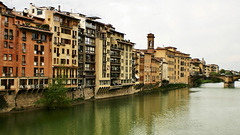 Der Arno in Florenz