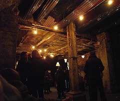 Subterranean bar