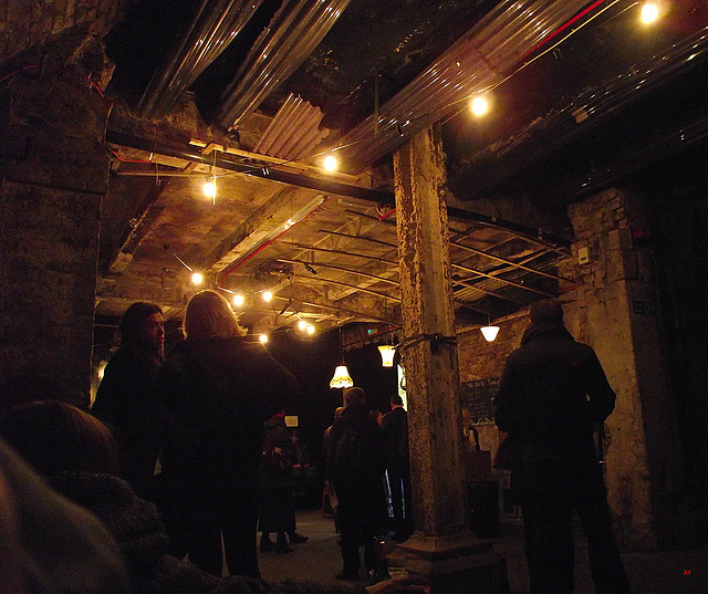 Subterranean bar
