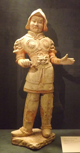 Tomb Figure of a Warrior in the Princeton University Art Museum, September 2012