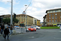 Bahnhofsplatz in Florenz