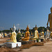 A park with hundreds Buddhas