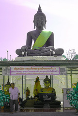 Buddhist meditation altar