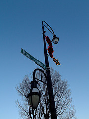 Lampadaire Bonaventure street lamp - 30 novembre 2011