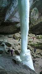 Naturwunder aus Eis bei Hohnstein 20.2.2012