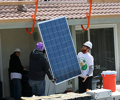 Solar Installation at the Residence of Cliff Lavy (2832)