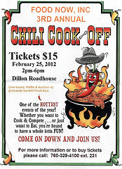 Food Now Chili Cook Off - Feb 25, 2012